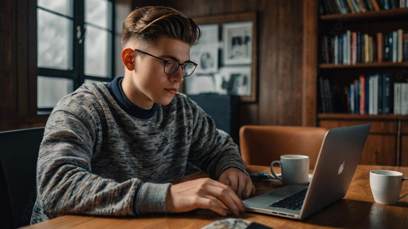 Men Using Laptop