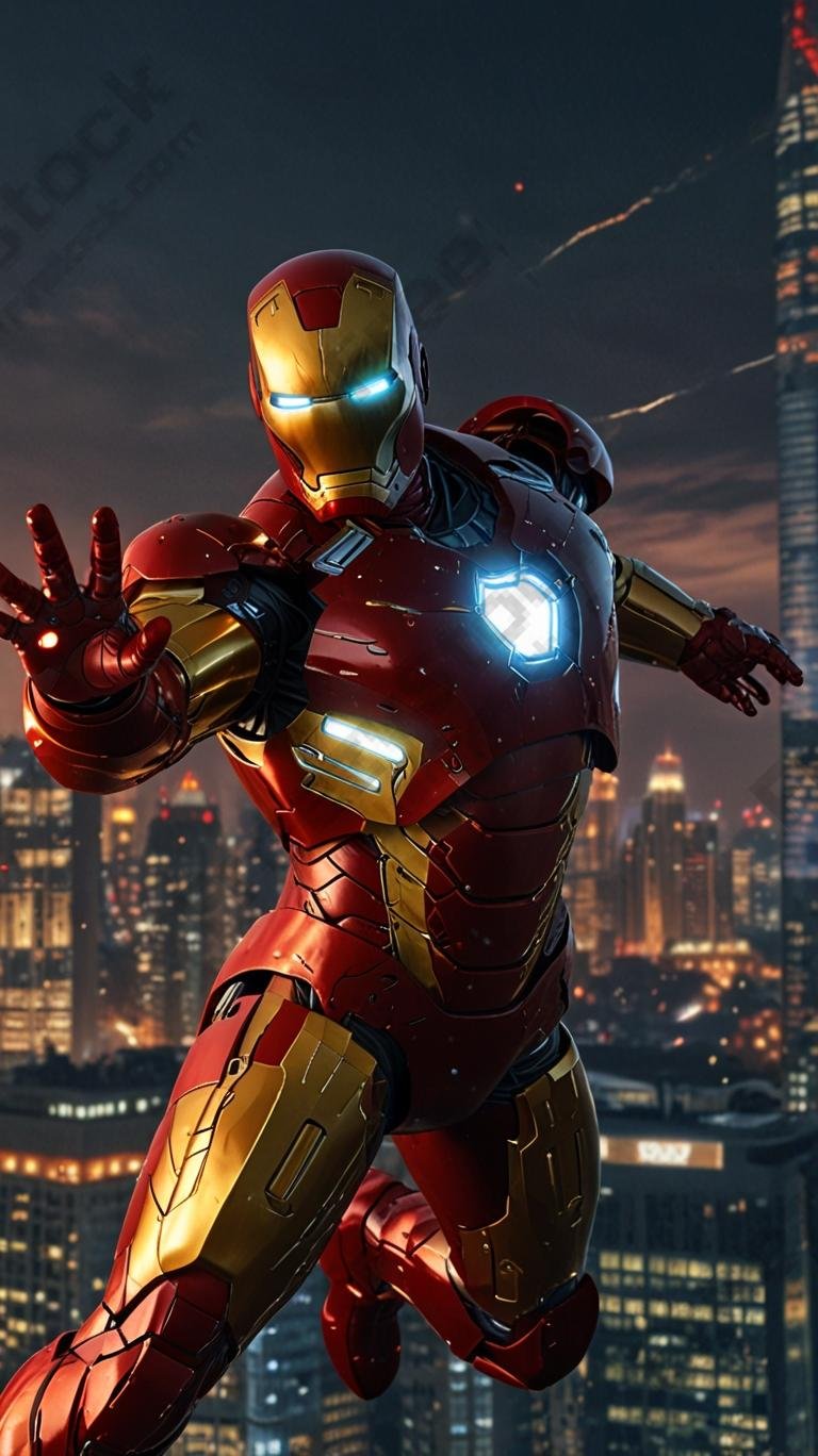 Iron man lock screen wallpaper