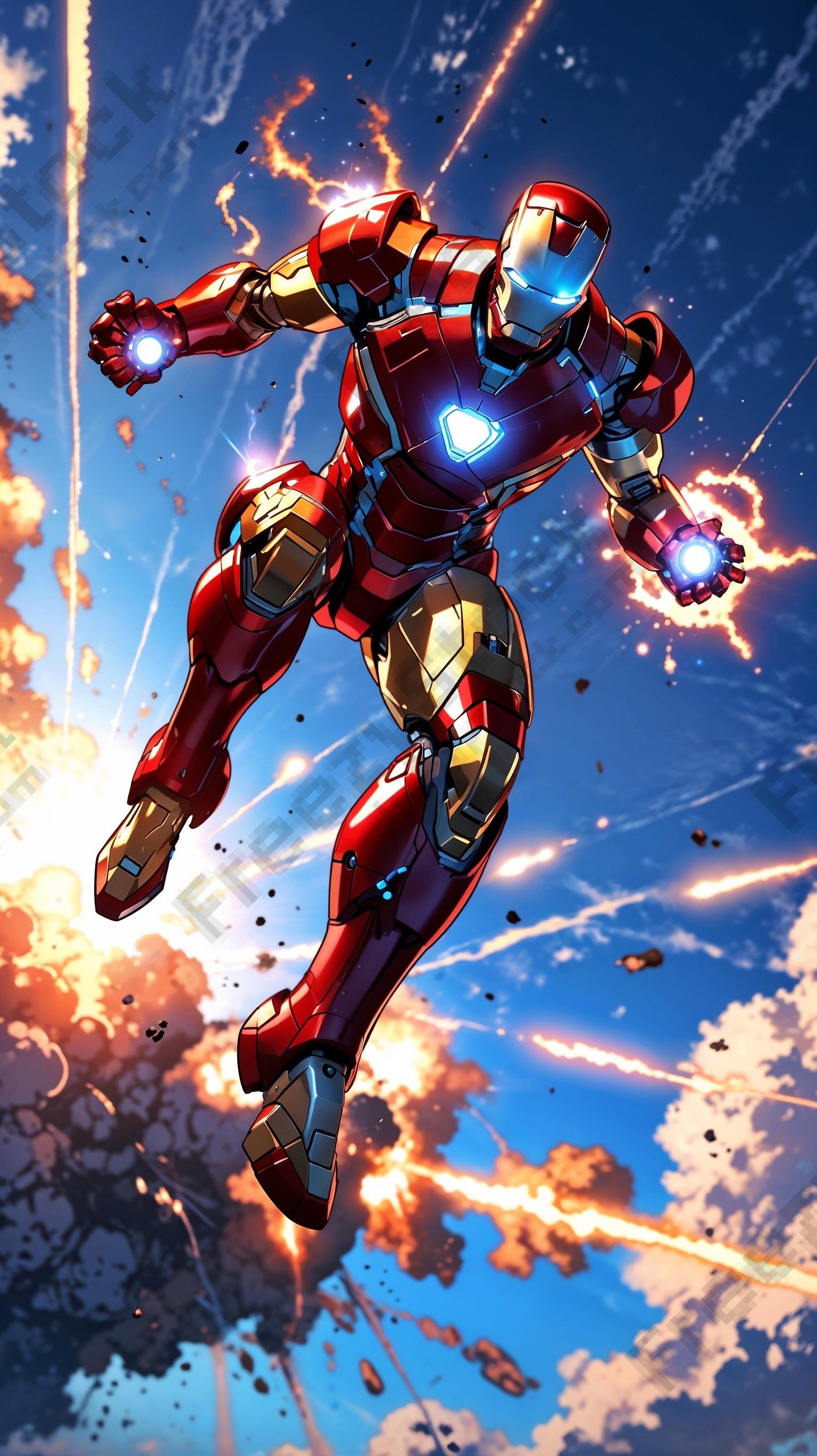 Iron man mobile wallpaper