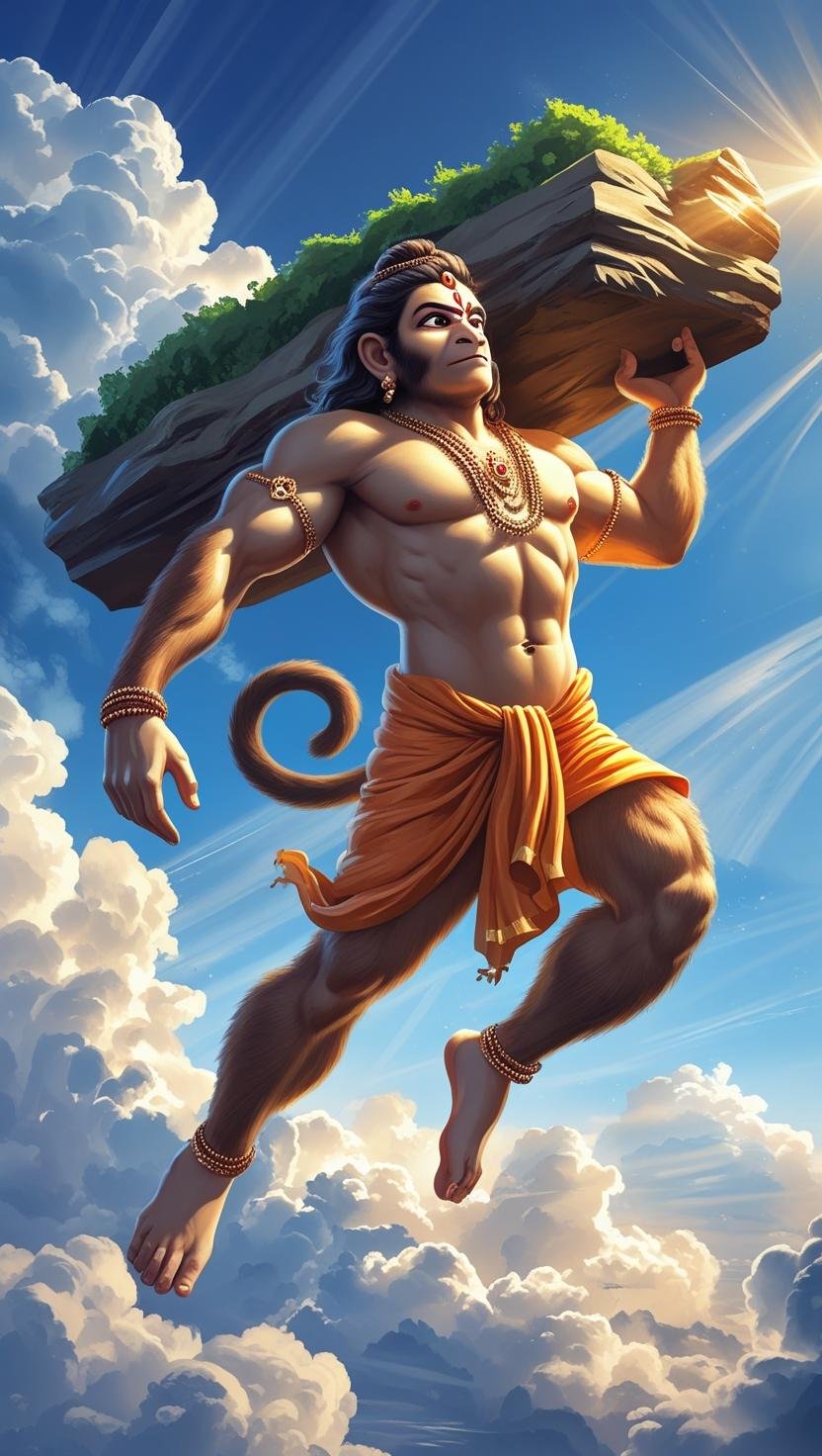 Lord Hanuman artwork