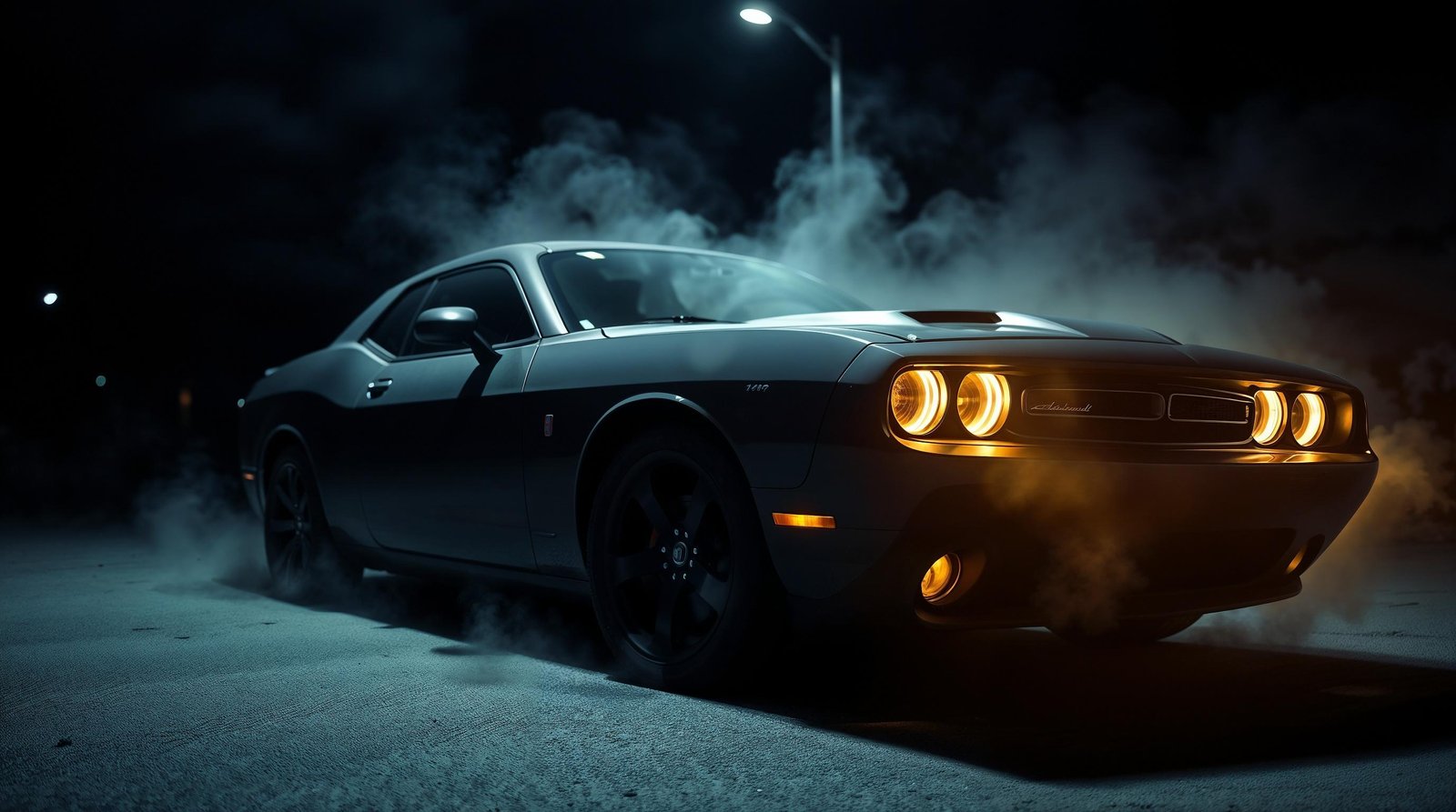 Dodge Challenger wallpaper 4k