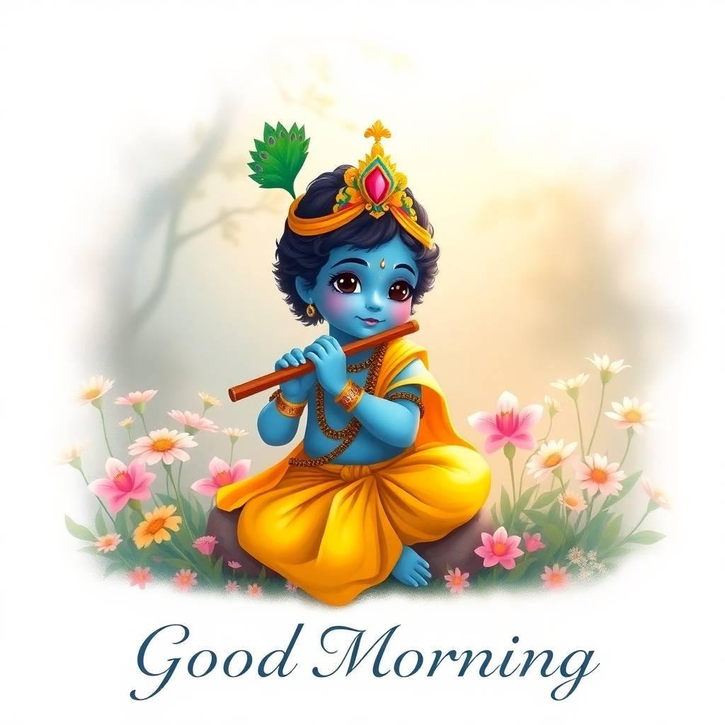 Download Free Radha krishna good morning images loading=