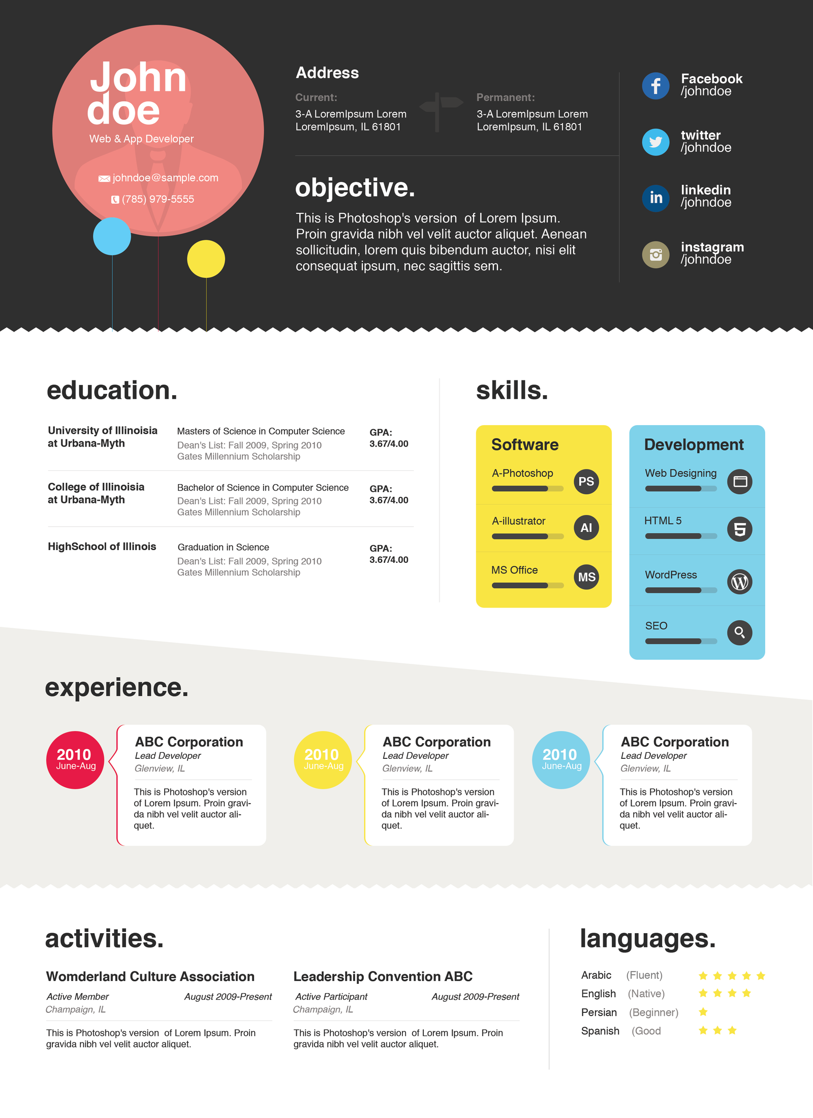 Download Free Resume Template For Students 2025 loading=