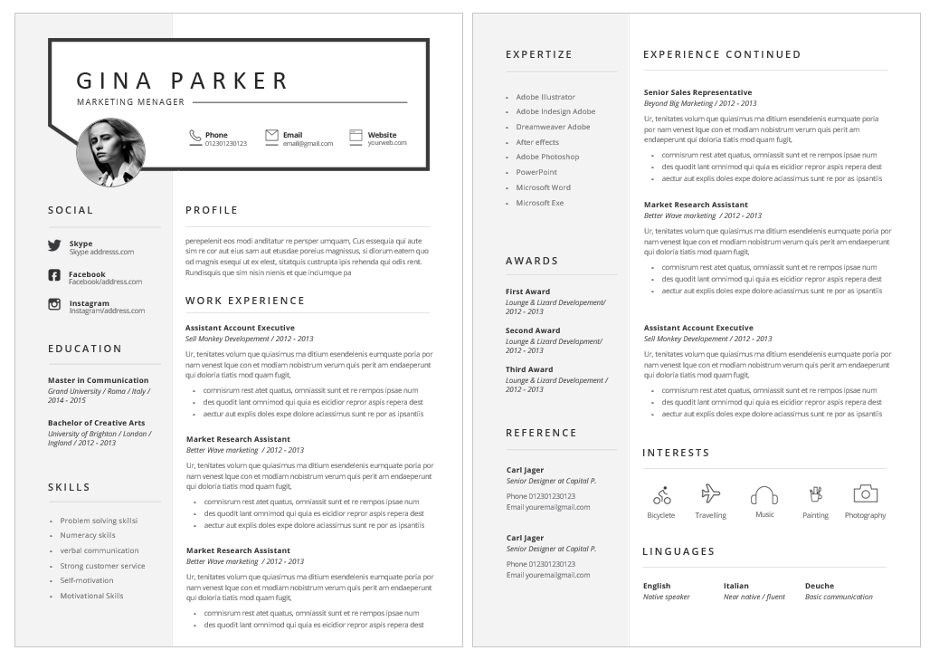 Download Free Best Resume to Attract Campus Recruiters loading=