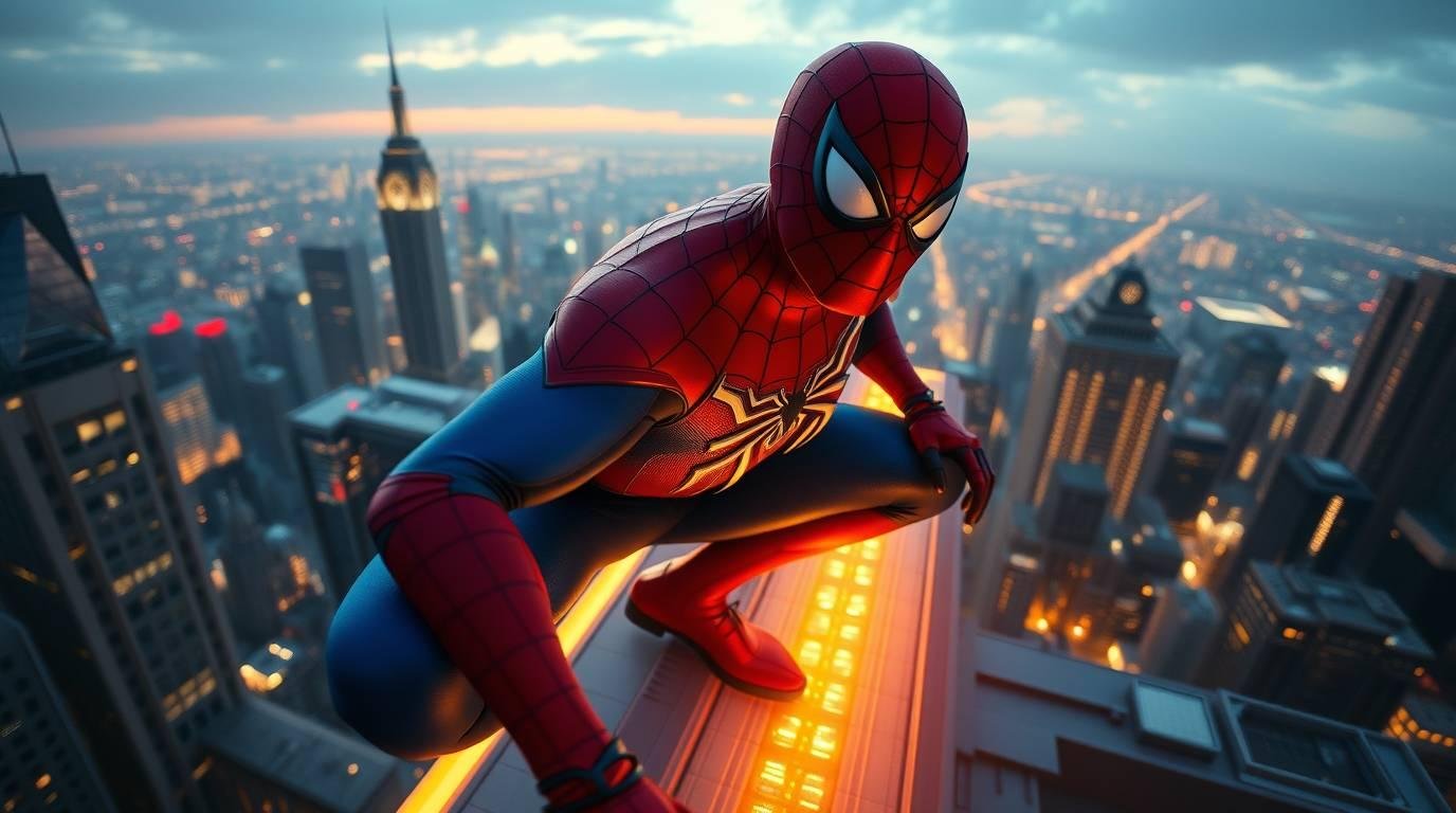 Download Free High Quality Spider-Man Wallpaper loading=