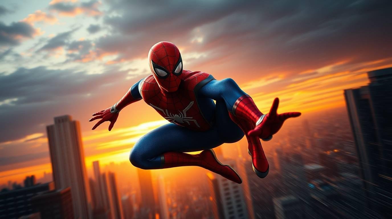 Download Free Spider-Man Wallpaper 8K loading=