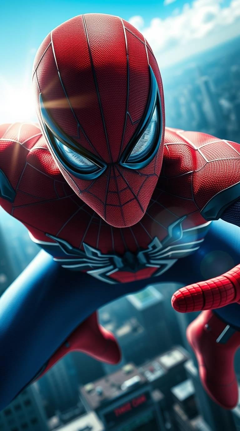 Download Free Spider-Man Mobile Wallpaper loading=