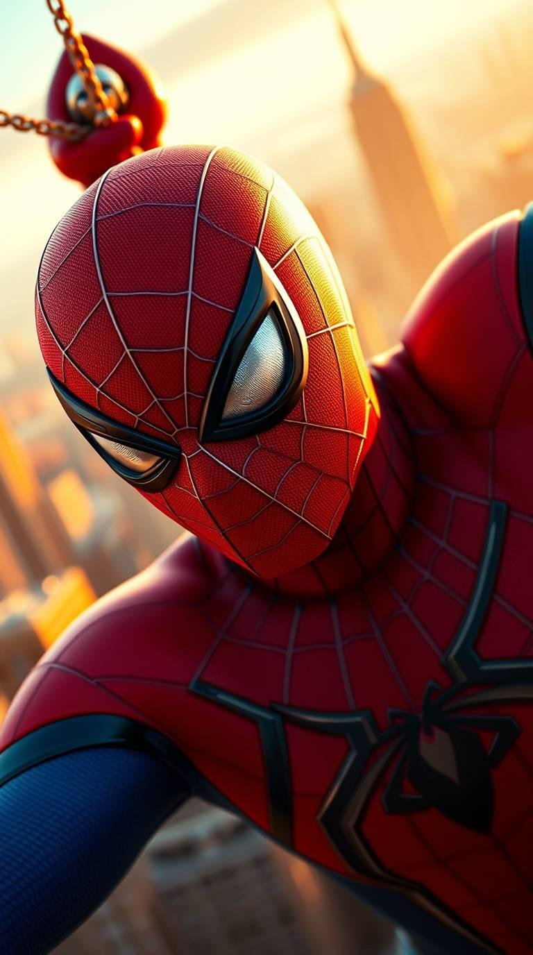 Download Free 8K Spider-Man Wallpaper loading=