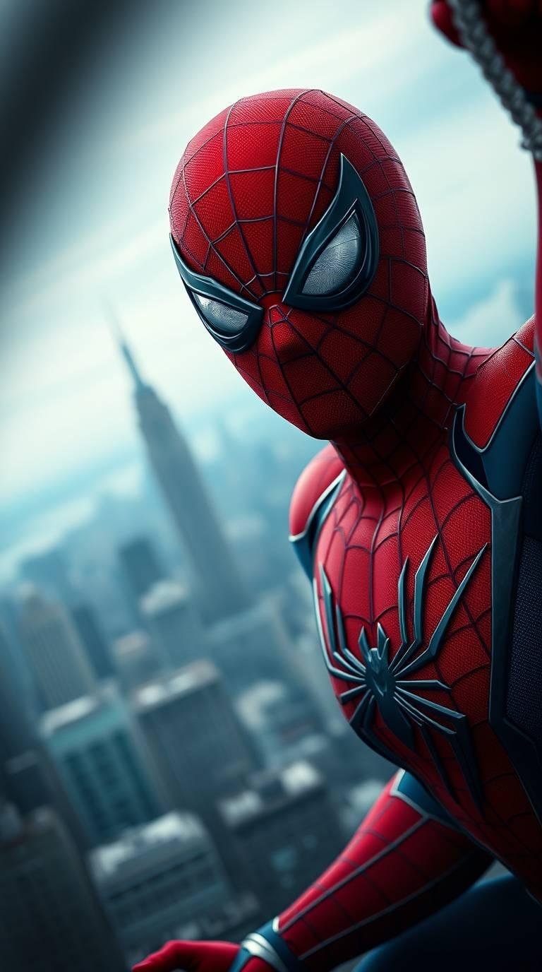 Download Free Spider-Man Mobile Wallpaper 8K loading=