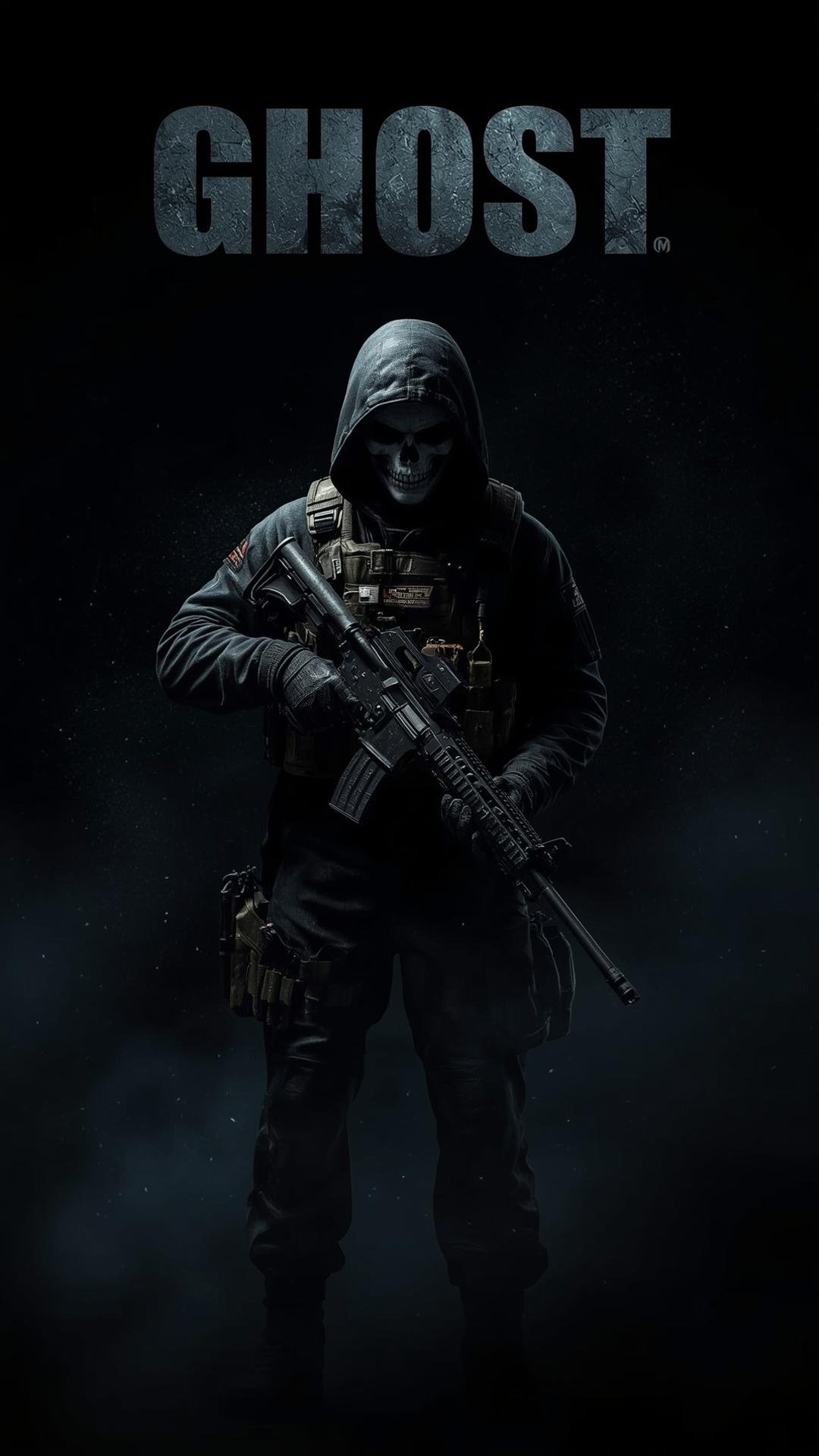 Download Free ghost cod mobile wallpaper loading=