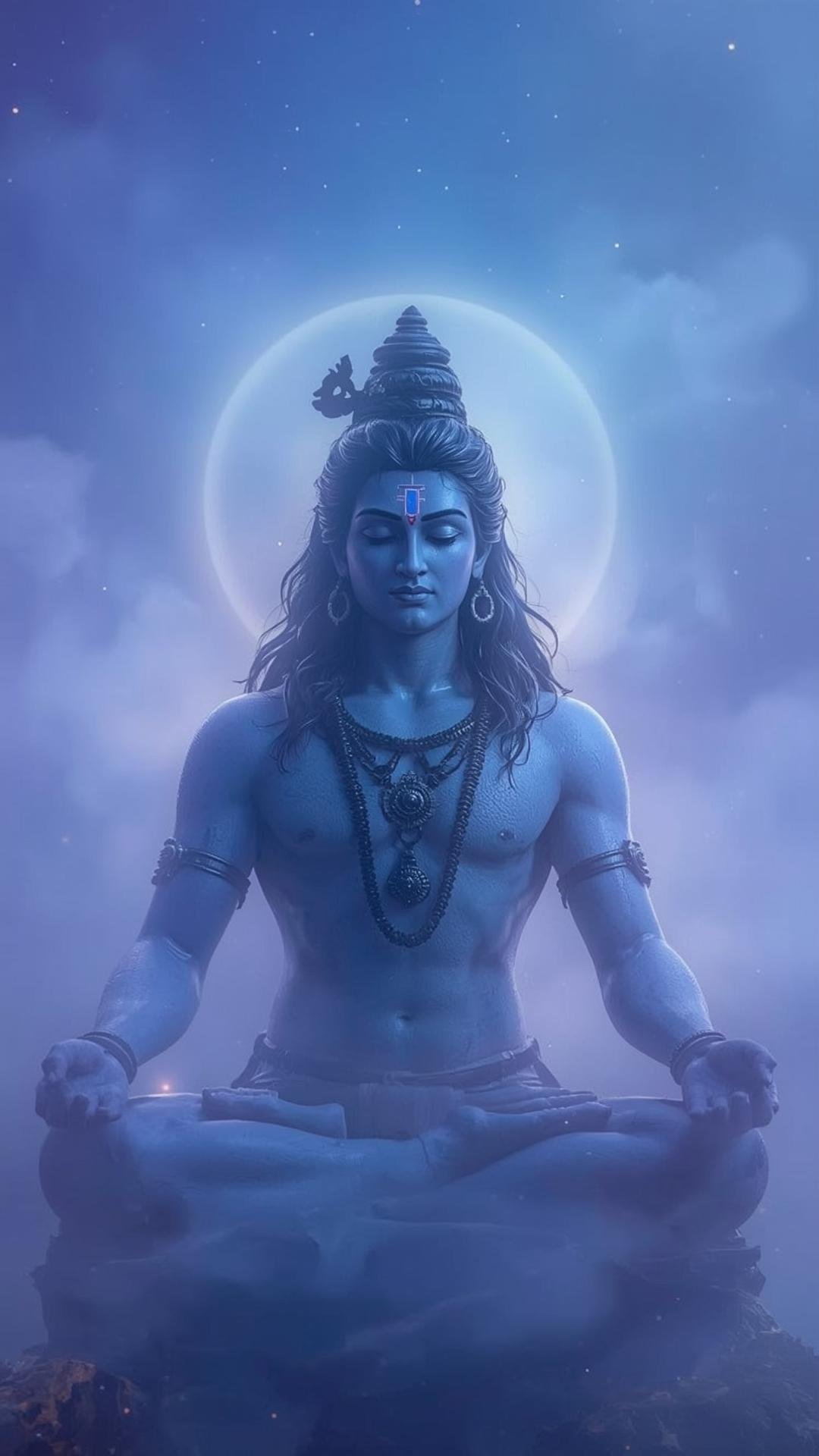 Download Free Serene Mahakal Meditation Background loading=