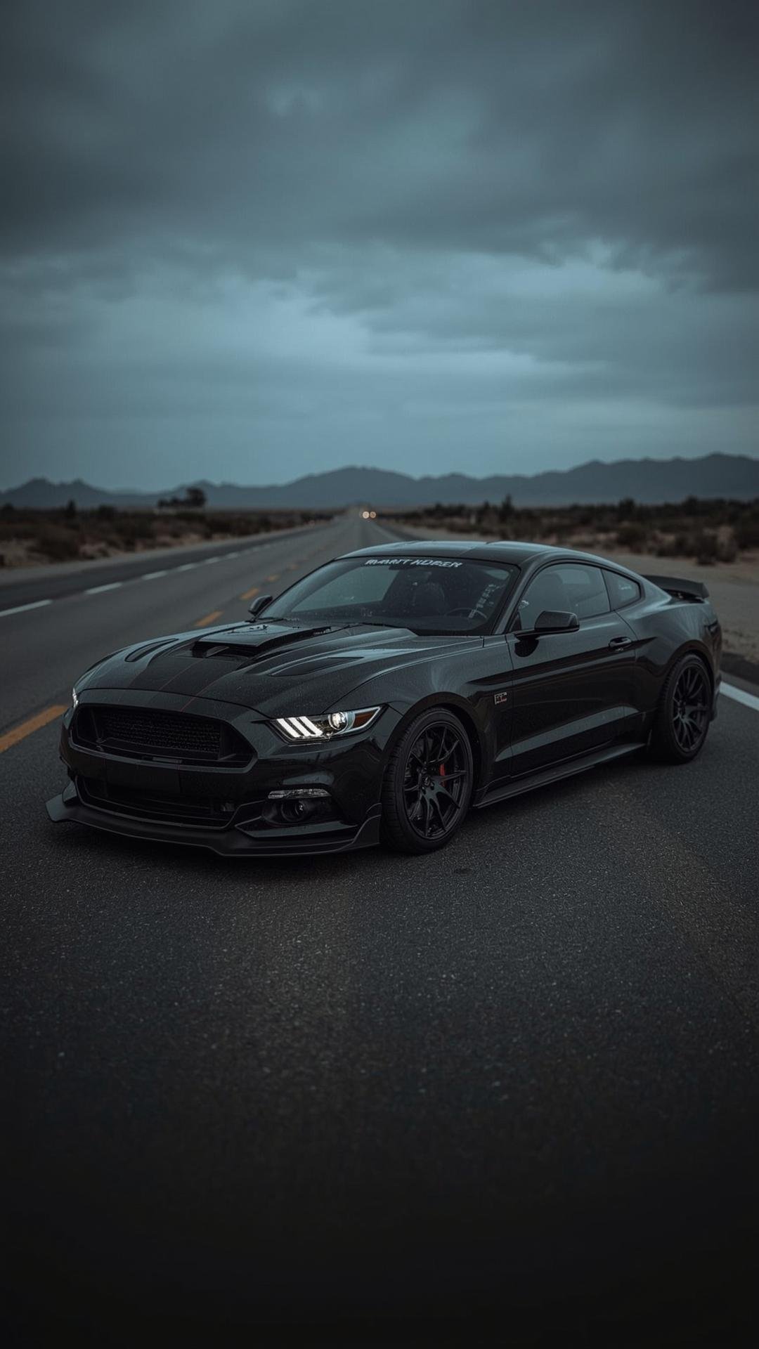 Download Free Modified Mustang HD Wallpaper loading=