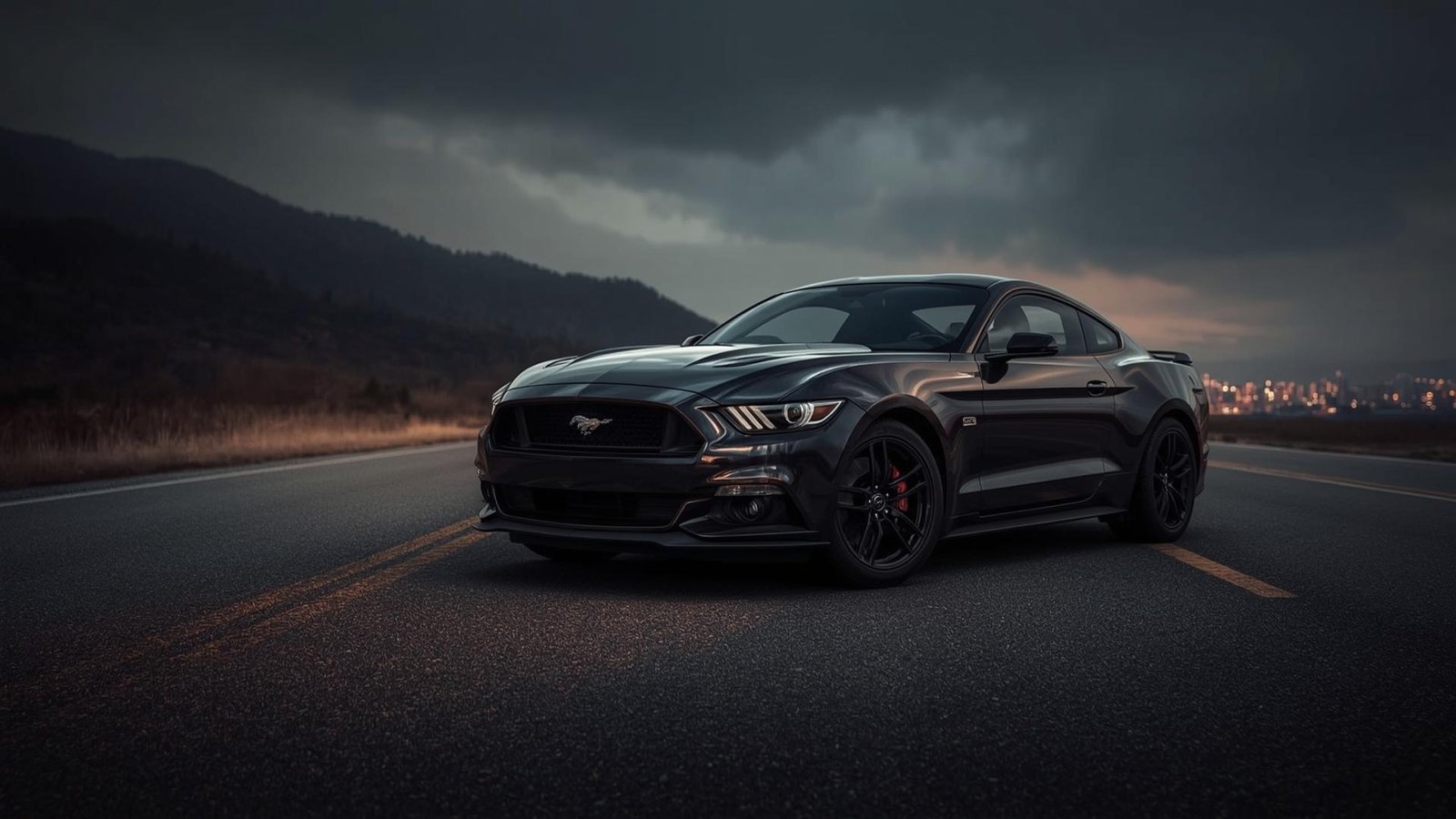 Download Free Mustang Studio Lighting Wallpaper loading=