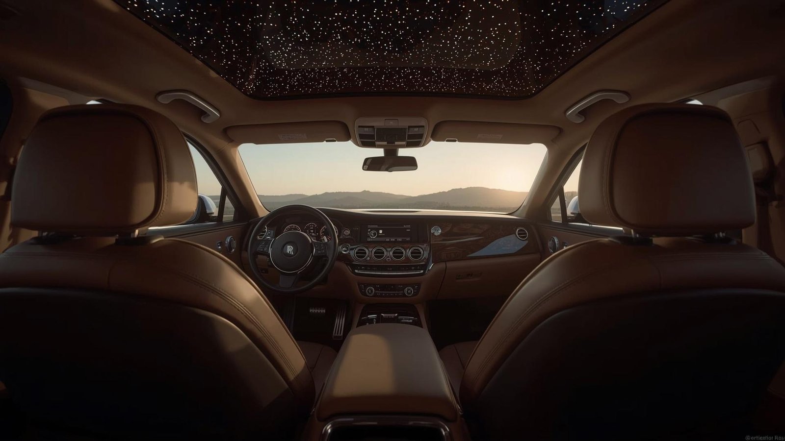 Download Free Rolls-Royce Interior Luxury Wallpaper loading=