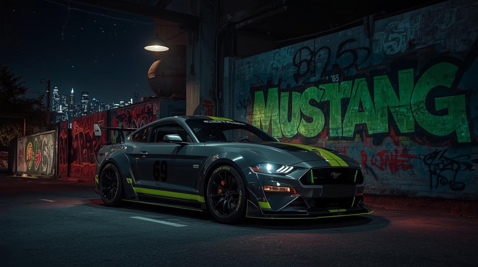Download Free 2025 Mustang Wallpaper loading=
