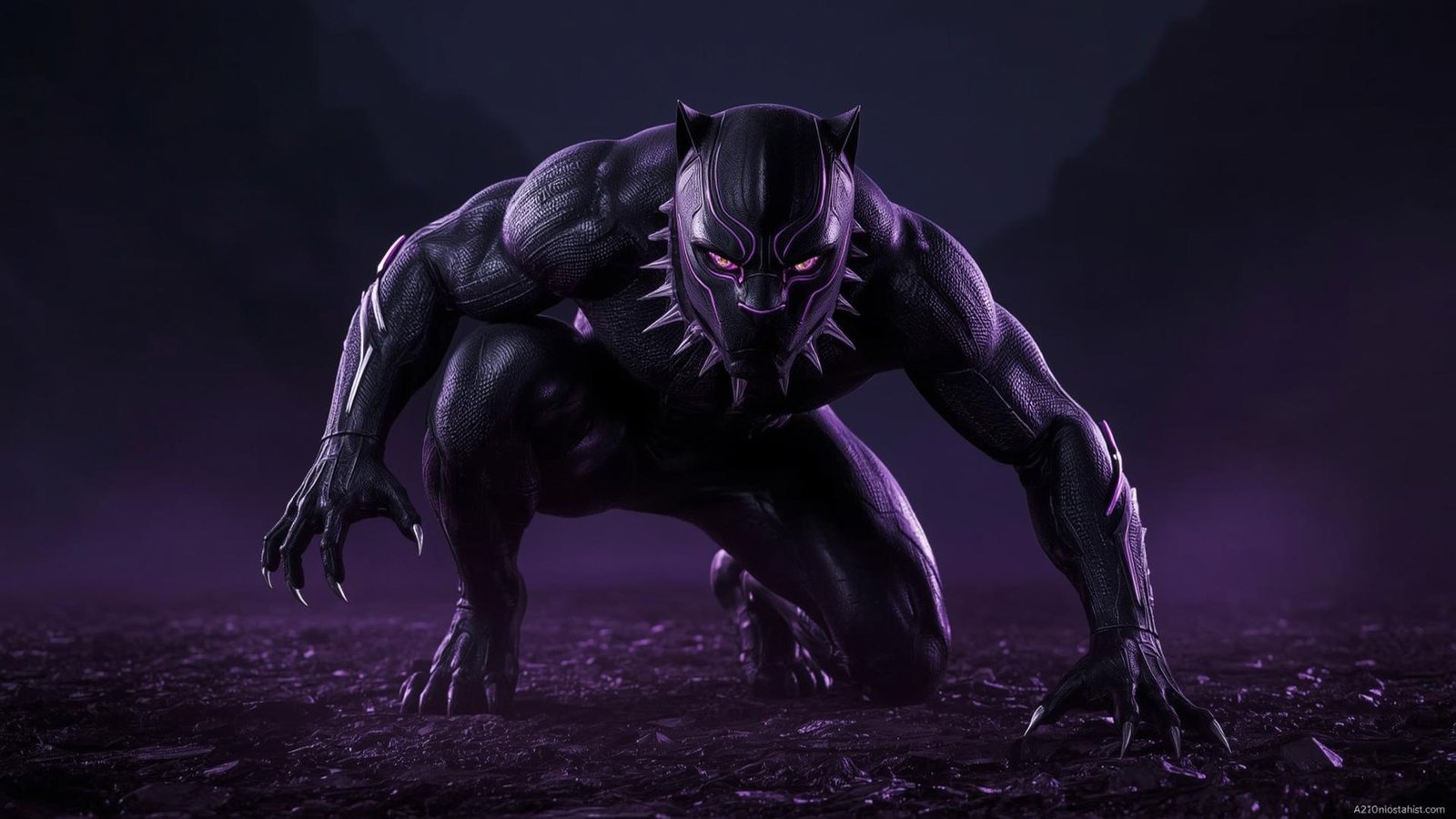 Download Free Black Panther Battle Wallpaper loading=