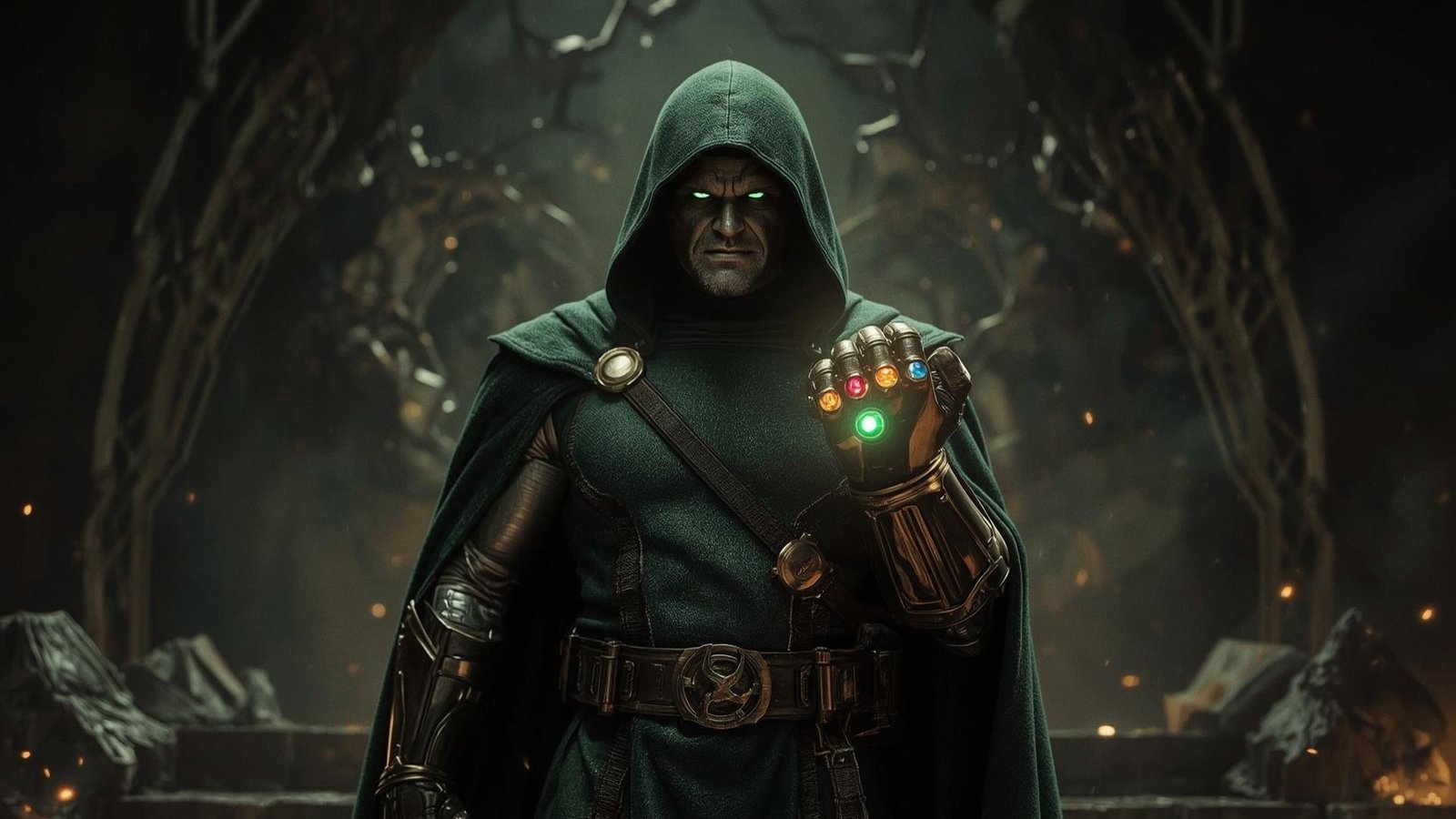 Download Free Doctor Doom Infinity Gauntlet Wallpaper loading=