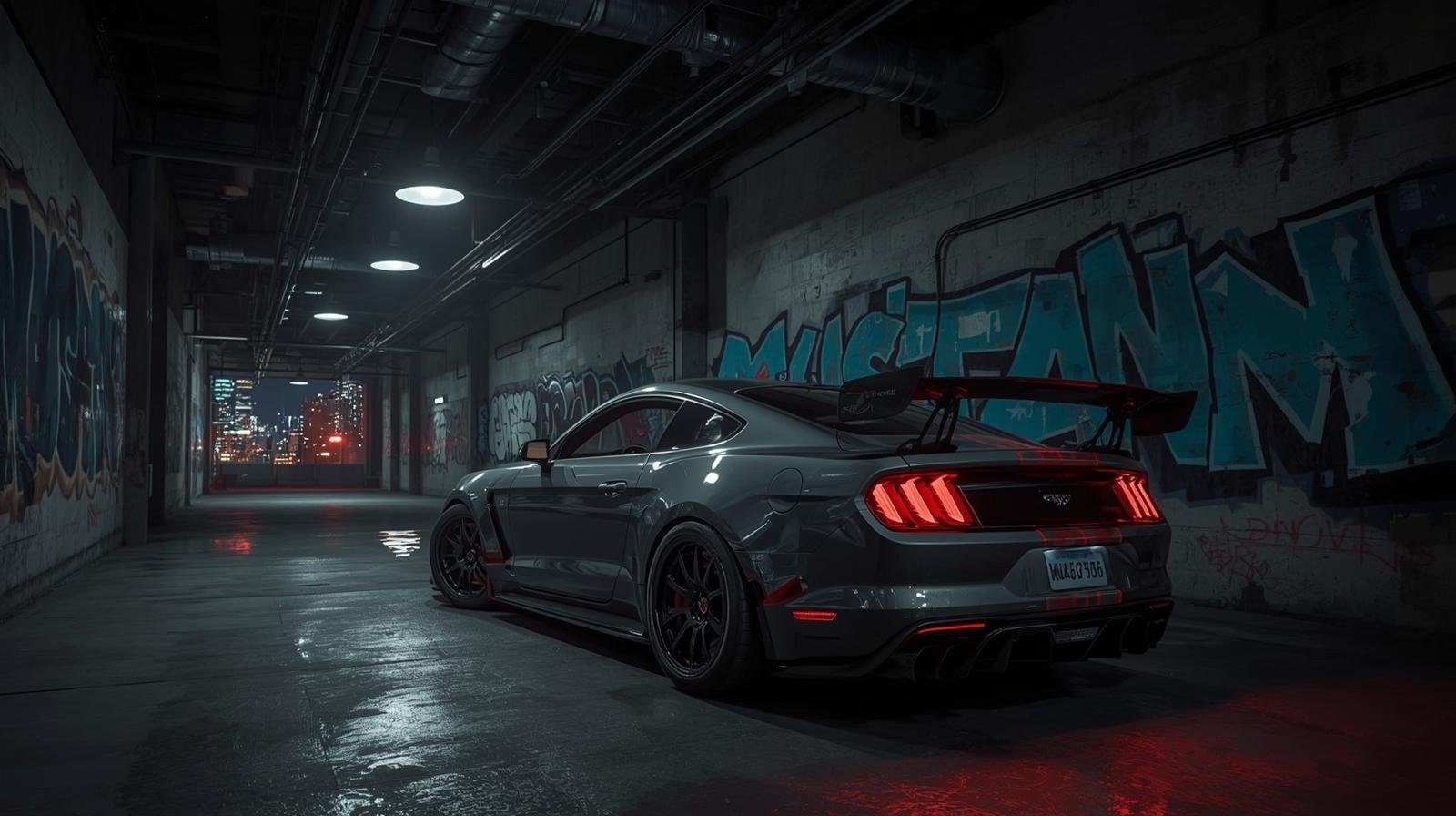 Download Free Mustang 2025 Model Wallpaper loading=