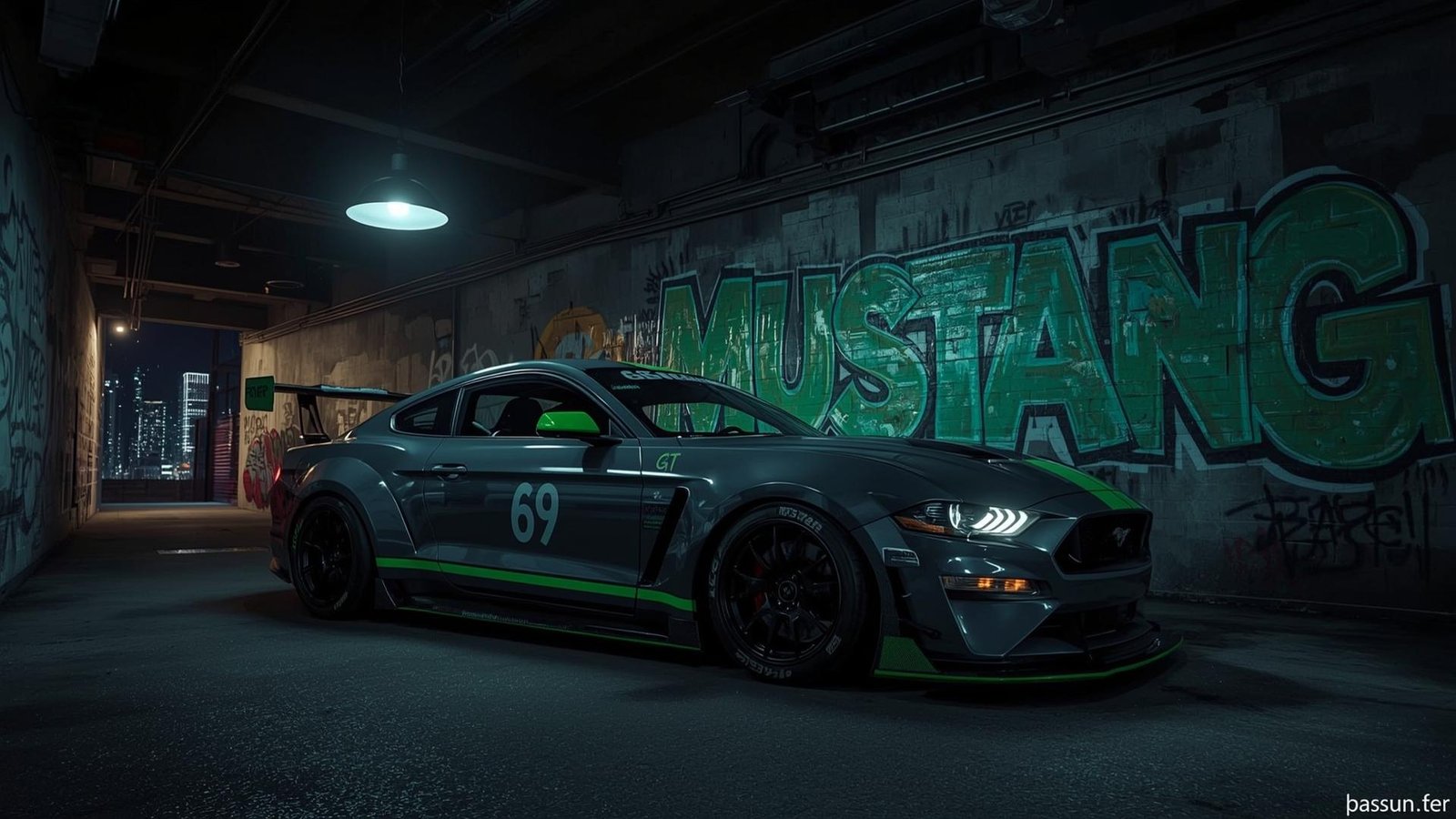 Download Free 2025 Mustang Model Wallpaper 8k loading=