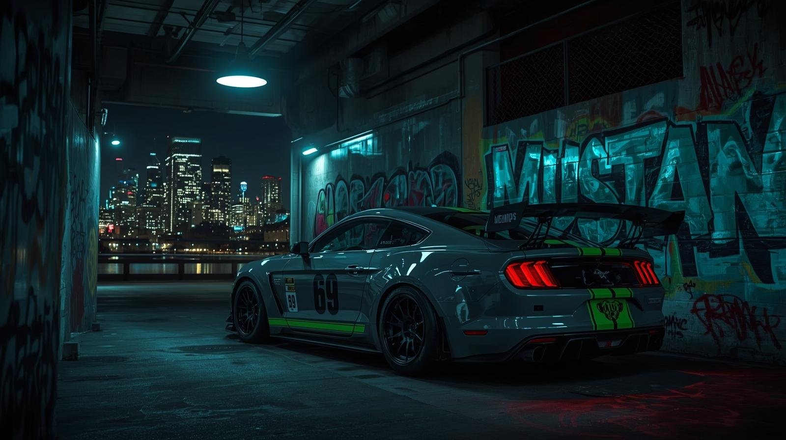 Download Free Ford Mustang 2025 Wallpaper loading=
