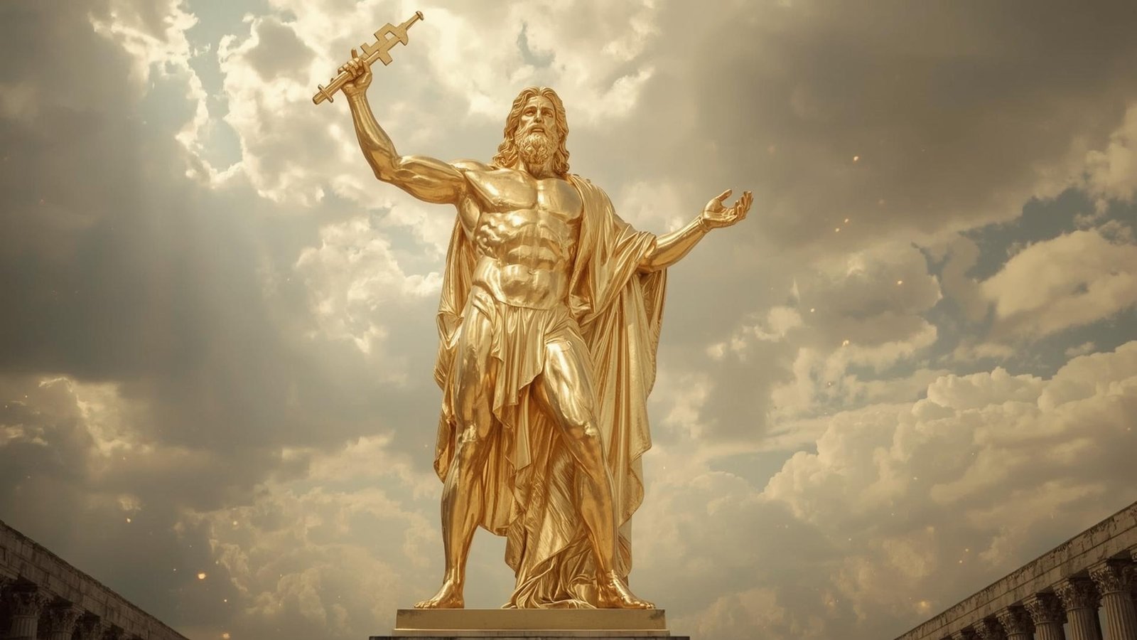 Download Free Epic Greek God Zeus Wallpaper loading=