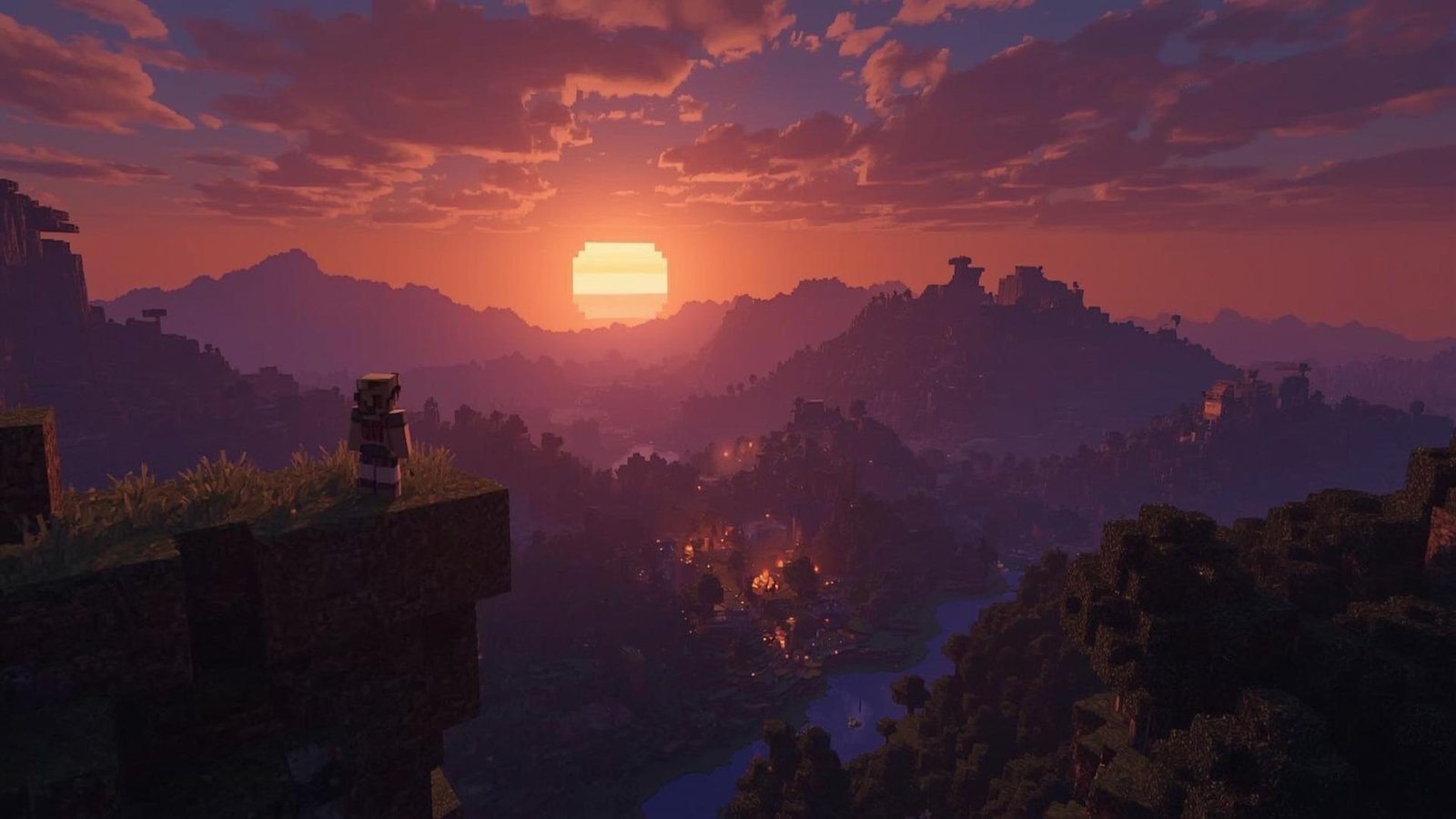 Download Free Clean Minecraft Pixel Wallpaper loading=