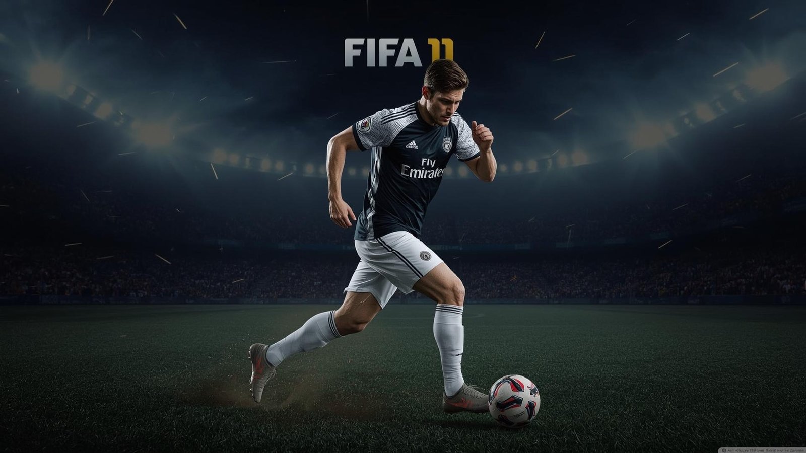 Download Free Artistic FIFA Football Composition loading=