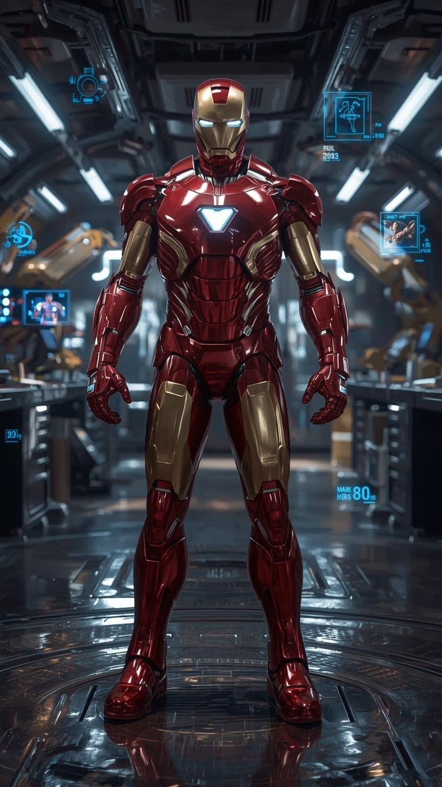 Download Free Iron man lock screen loading=