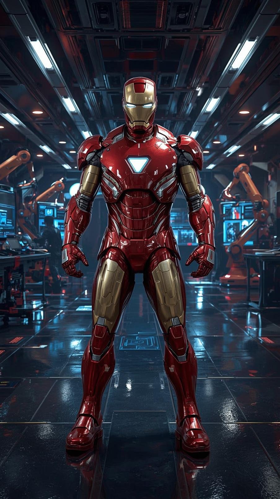 Download Free Iron man lock screen loading=