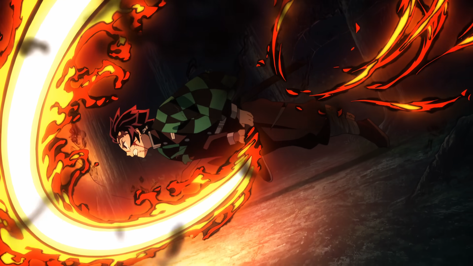 Download Free Tanjiro Kamado Water Breathing Wallpaper loading=