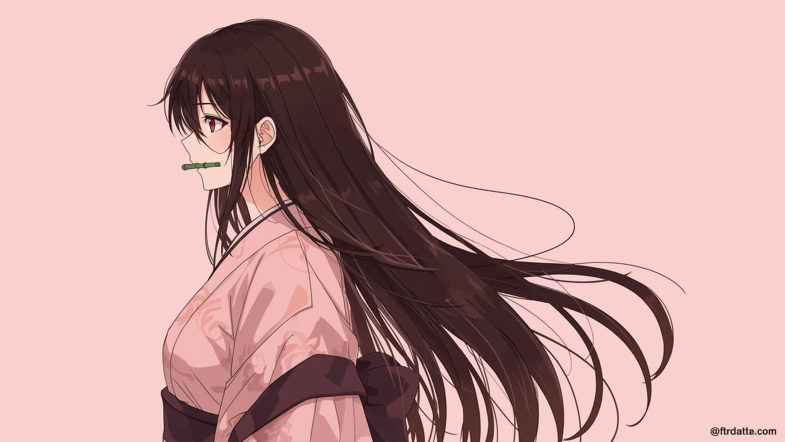 Download Free Nezuko Anime Lock Screen Wallpaper loading=