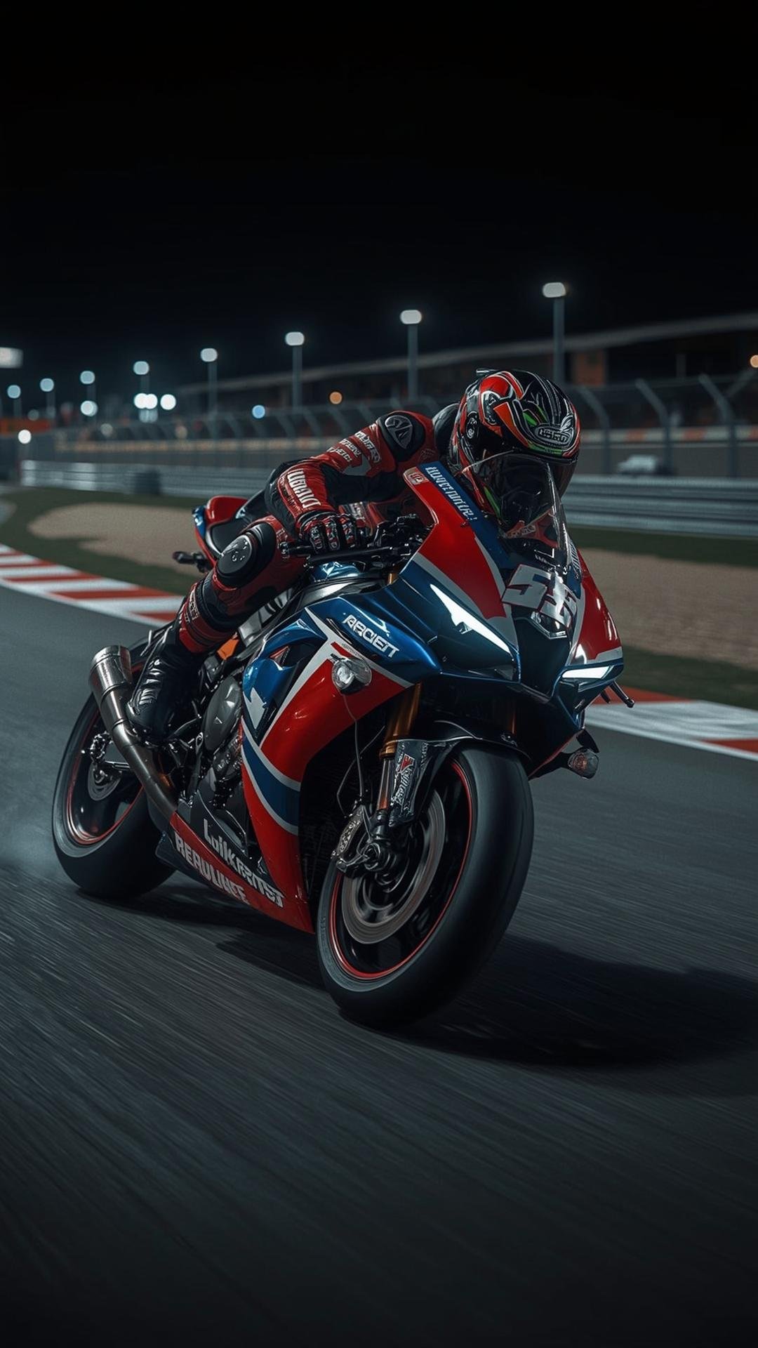 Download Free Sport Bike Cornering Shot Wallpaper loading=