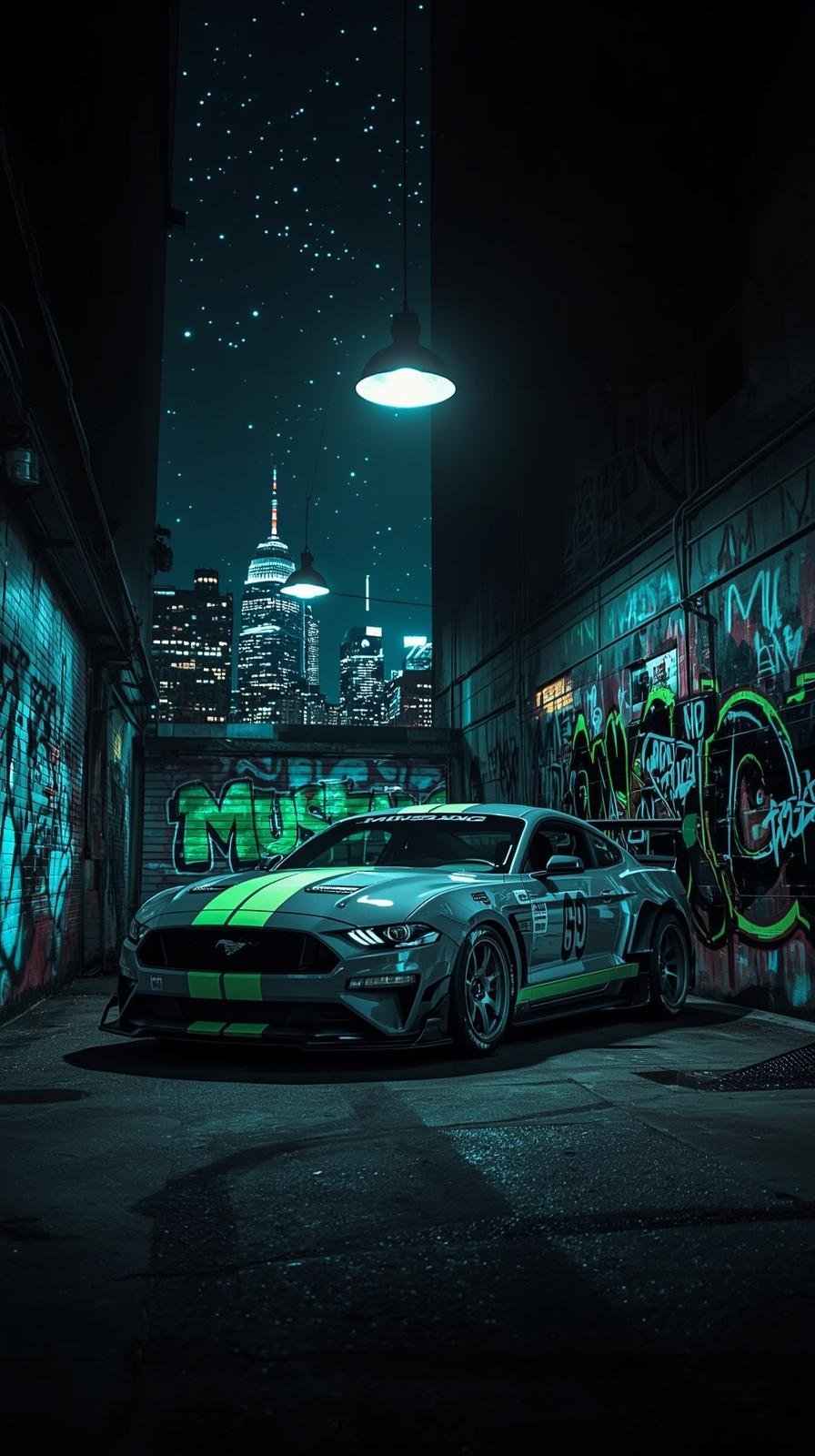 Download Free iphone lock screen mustang wallpaper