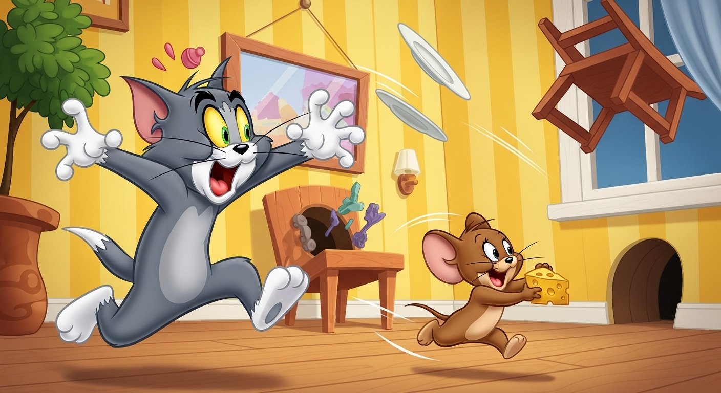 Download Free Tom And Jerry Wallpaper 4k