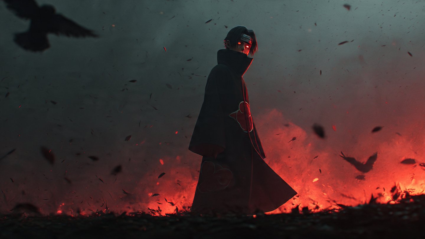 Dark Itachi Uchiha Wallpaper 4k - Download at FreezyStock