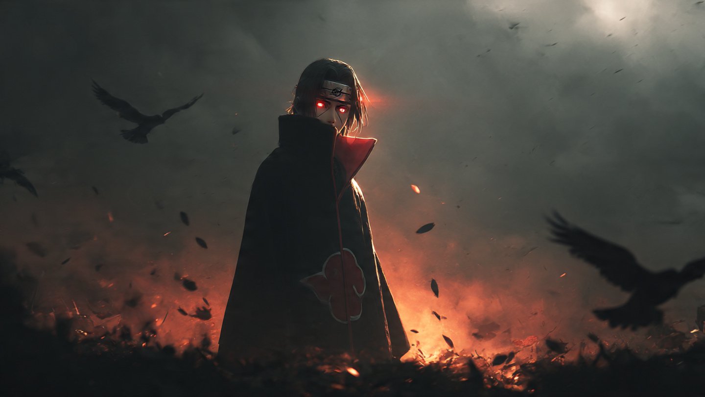 Dark Itachi Uchiha Wallpaper Laptop - Download at FreezyStock