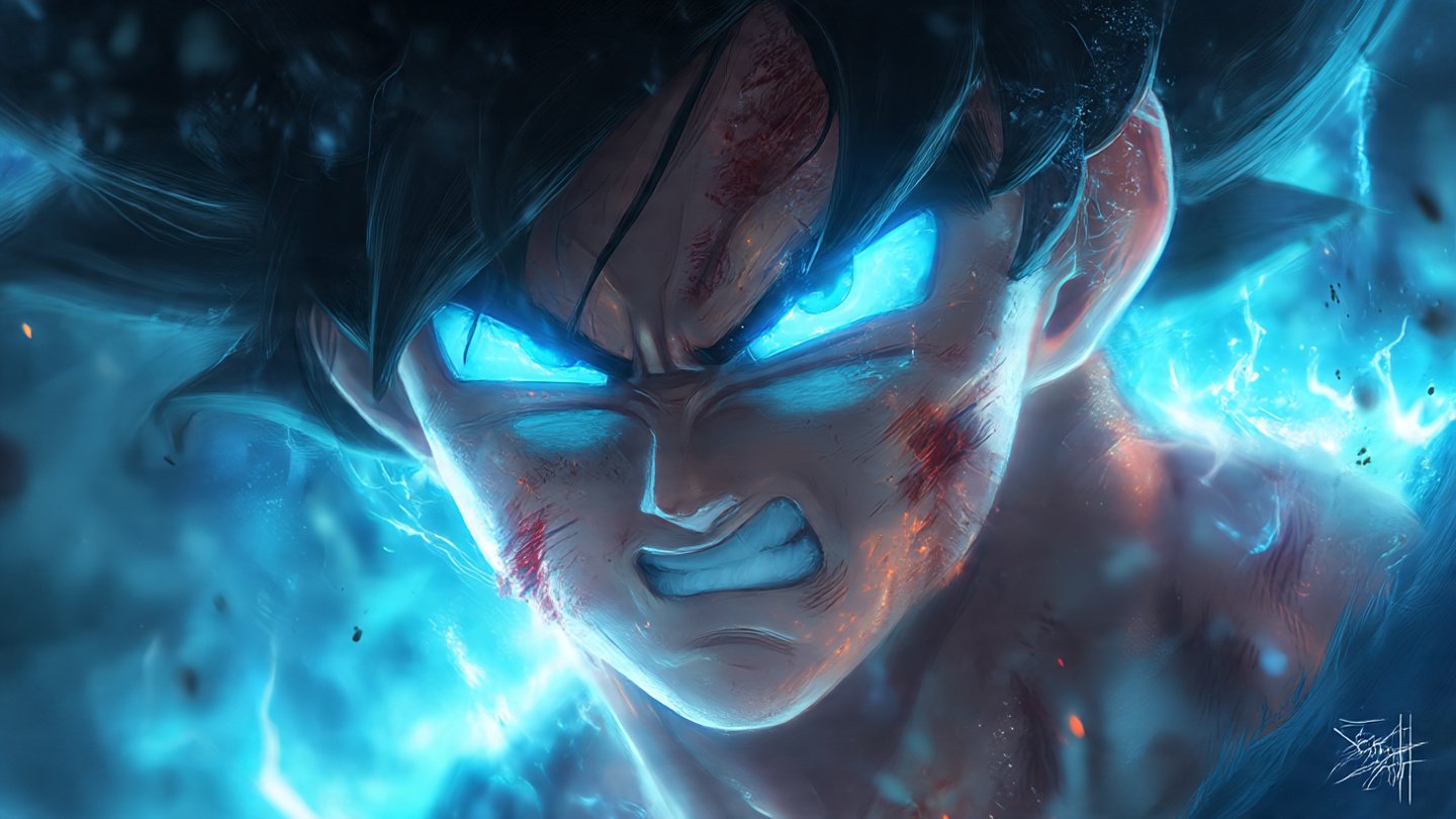 Goku Anime Desktop Background - Download at FreezyStock