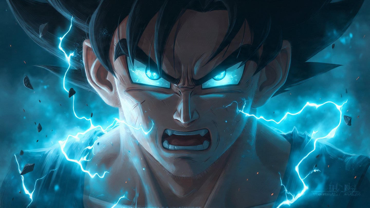 Goku Anime Visual 4k - Download at FreezyStock