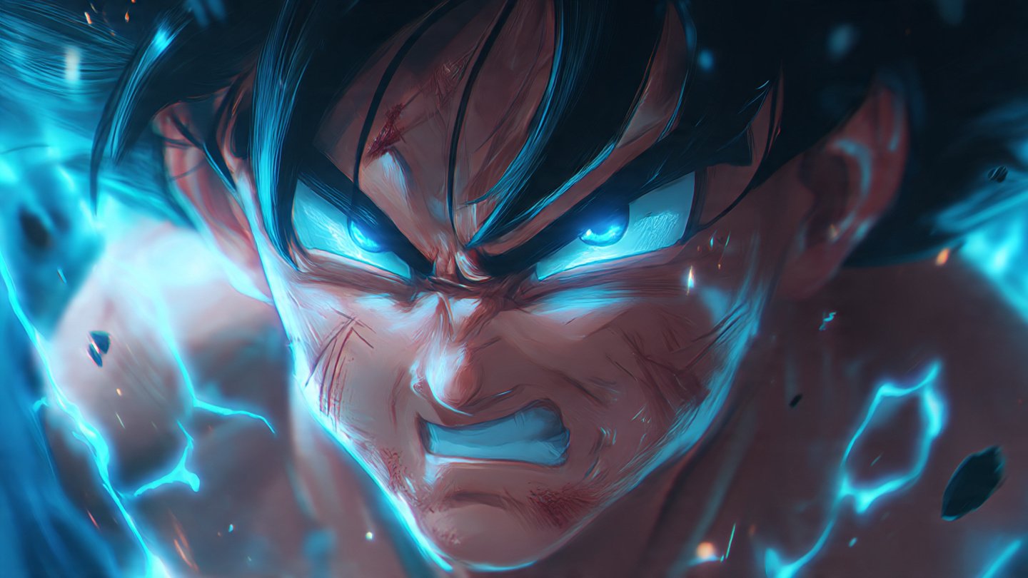 Goku Super Saiyan Anime 4k - Download at FreezyStock