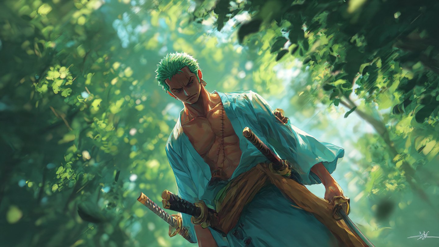 One Piece Anime Art Laptop - Download at FreezyStock