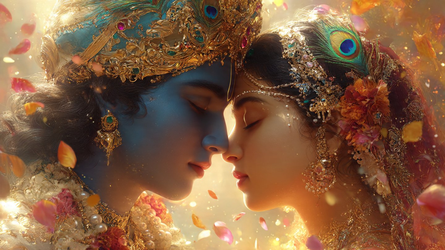 Radha Krishna Art Wallpaper 4k - Download at FreezyStock