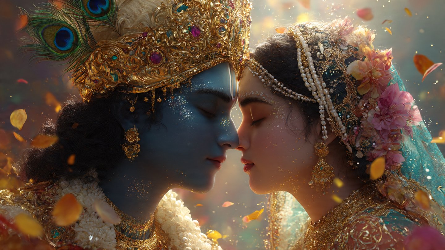 Radha Krishna Love Wallpaper - Download at FreezyStock