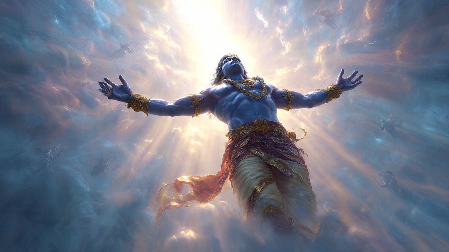 Shri Krishna Hd Wallpaper - Download at FreezyStock