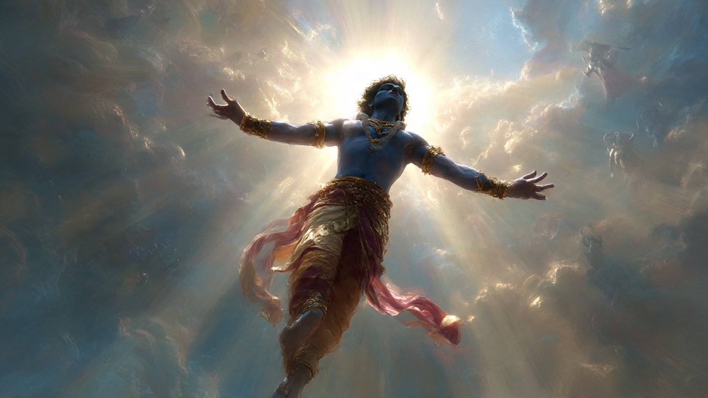 Krishna Aesthetic Wallpaper - Download at FreezyStock