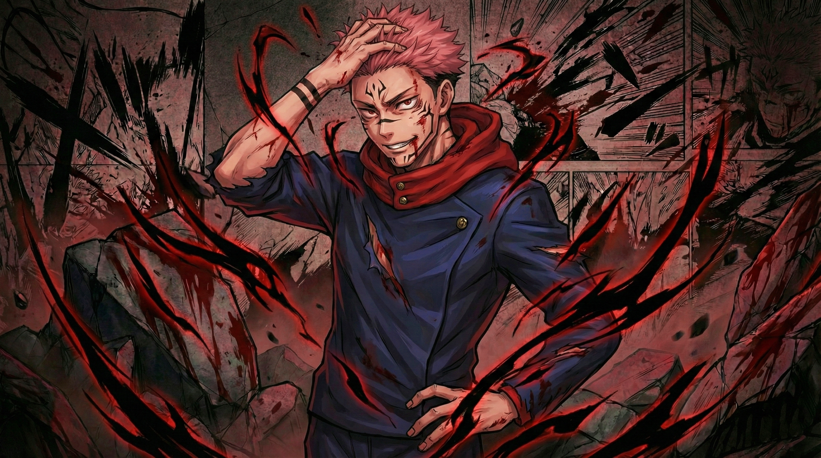 Sukuna Anime Art 4k - Download at FreezyStock