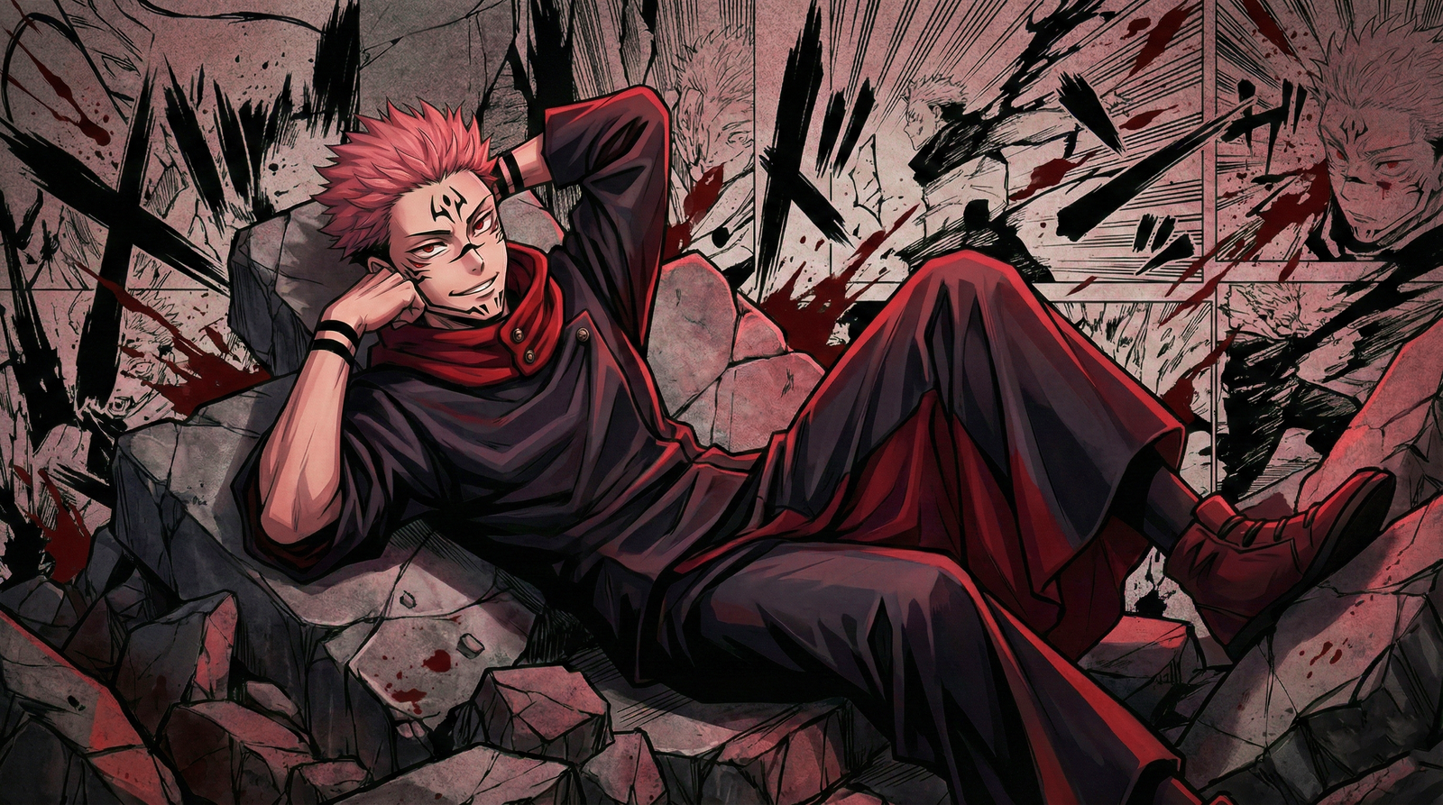 Sukuna Cursed King 4k - Download at FreezyStock