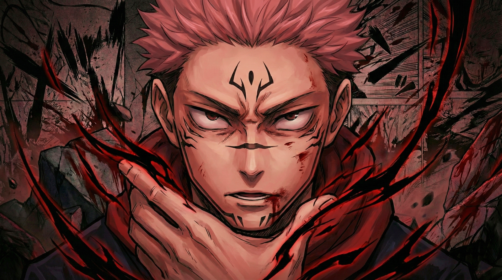Sukuna Jujutsu Kaisen 4k - Download at FreezyStock