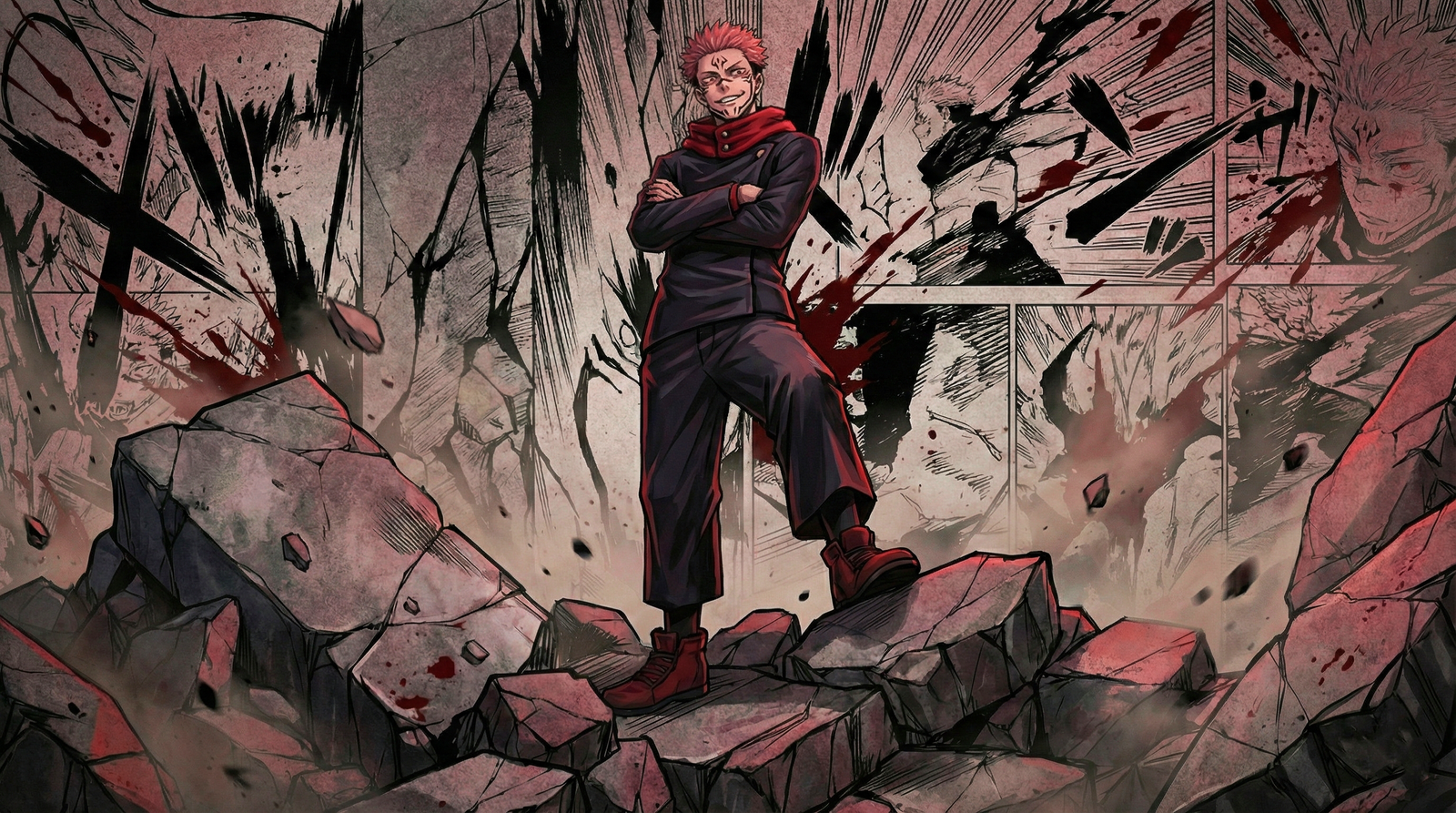 Sukuna Villain Wallpaper 4k - Download at FreezyStock