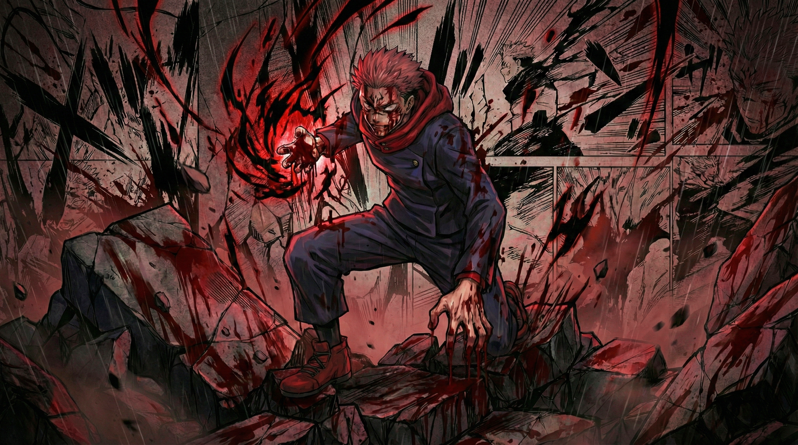 Sukuna Aesthetic 4k Wallpaper - Download at FreezyStock