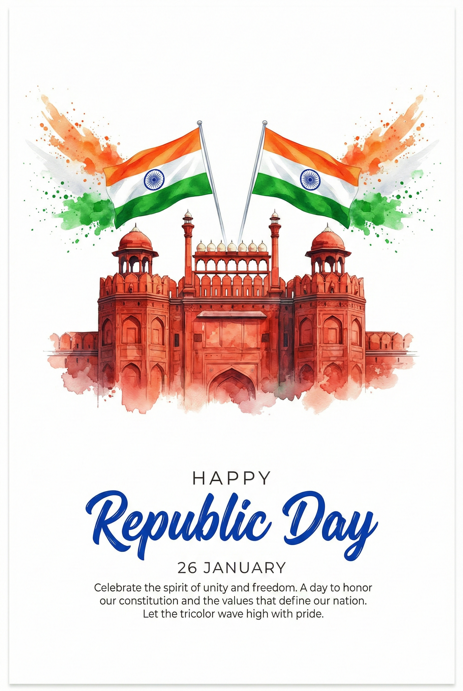 26 January Republic Day Wallpaper - Download at FreezyStock